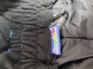 Pantalón de nieve azul para niñx