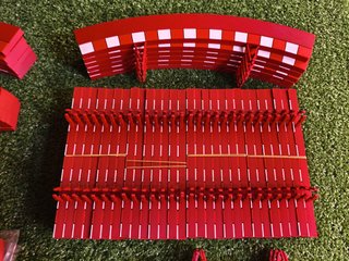 Pianos para Scalextric pista gris (3D)