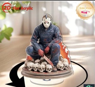 Piatto girevole Jason 2D Flat Acrylic