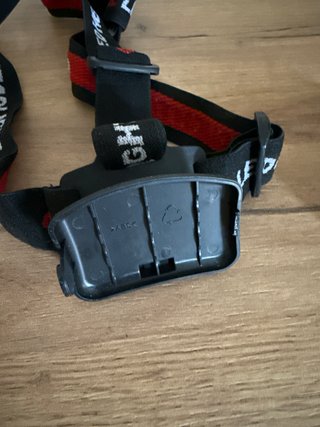 Linterna Frontal LED Negra