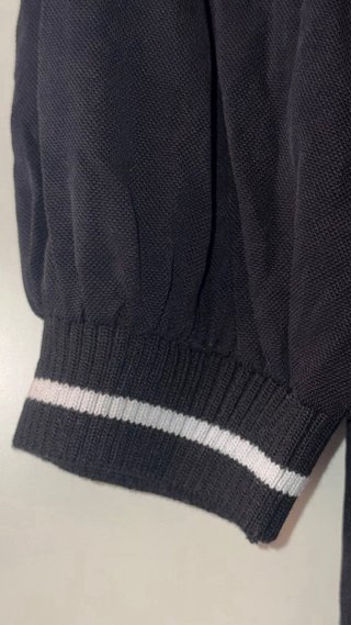 Vestido negro manga larga