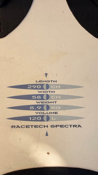 BIC VIVACE 290 RACE-TECH SPECTRA 120L Windsurf