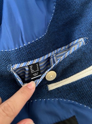 Chaqueta Cortefiel Talla 42 Azul