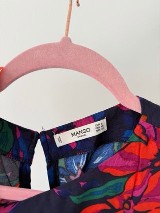 Vestido floral Mango
