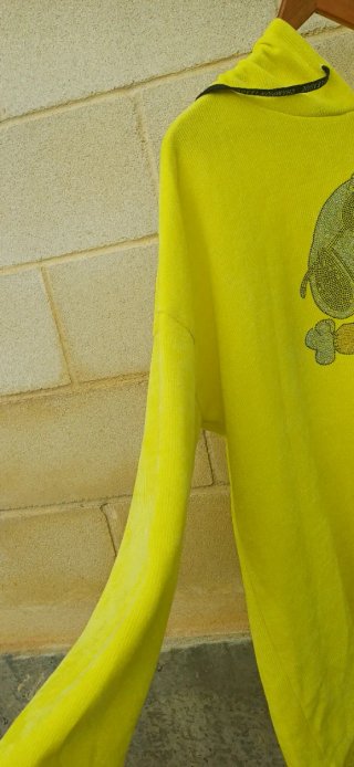 Sudadera Snoopy Neón Oversize