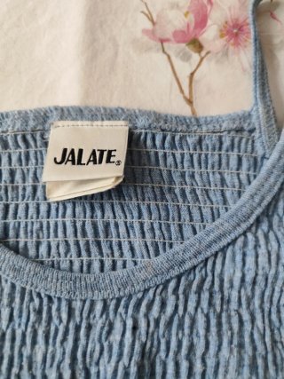 Top tirantes JALATE azul talla única