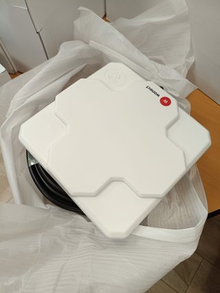 Antena Panel Woneect Alta Ganancia + Cable 10m