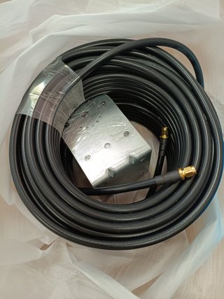 Antena Panel Woneect Alta Ganancia + Cable 10m