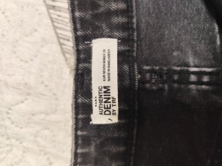 Zara falda midi vaquera estilo denim