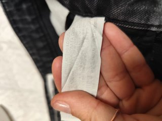 Zara falda midi vaquera estilo denim