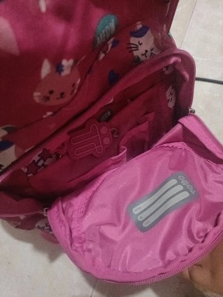 Mochila TOTO con estampado de gatos