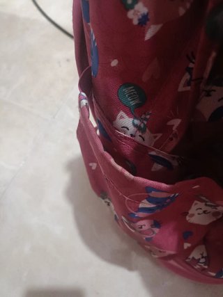 Mochila TOTO con estampado de gatos
