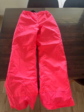 Pantalón de nieve rosa para niña