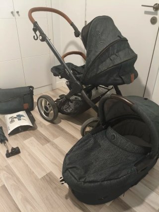 Carro bebé / Silla paseo Mutsy Evo - pack completo