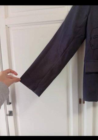 Chaqueta gris de Shein