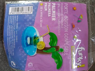 Porta bebidas inflable Funky