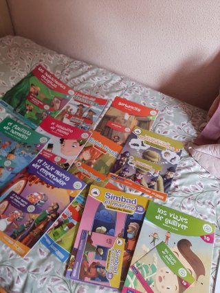 Libros  nuevos Infantiles Bilingües con CD y activ