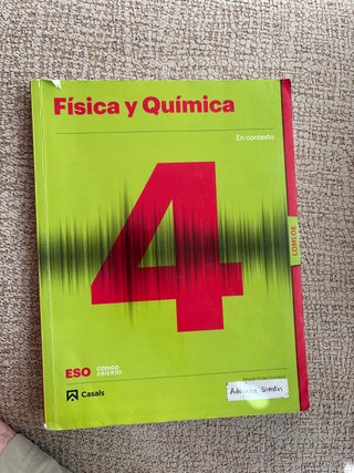 Física y Química, 4 ESO, Código abierto, En con...