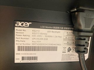 Monitor ordenador Acer Nitro KG272E 27 FHD