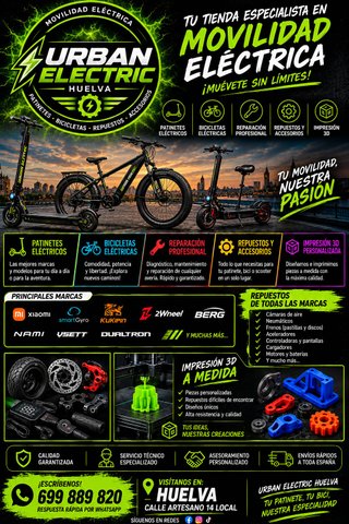 Mantenimiento patines y bicicletas eléctricos