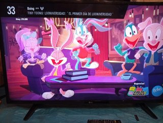 TV LG 43 con HDMI y mando