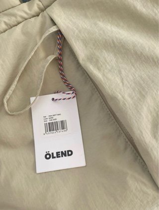 Bolso Ölend beige nuevo con etiquetas