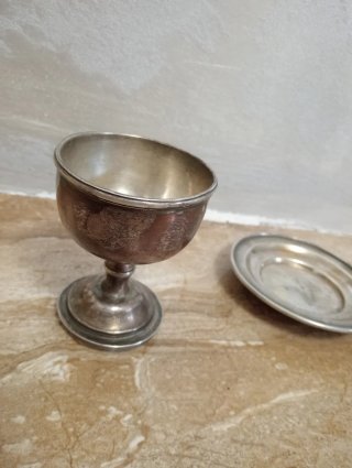 Cáliz de plata antiguo