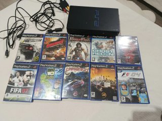 Consola PlayStation 2 Negra