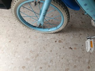 Bicicleta niña Frozen