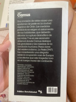 La peste libro