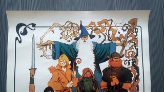 Cartel El Señor de los Anillos 1978 Original