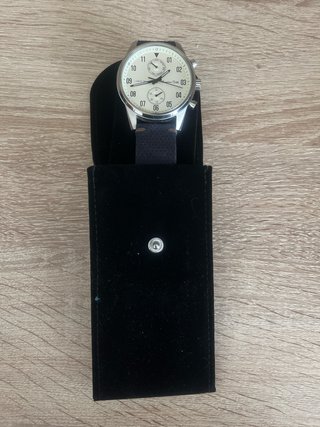 Reloj Massimo Dutti Azul y Plateado
