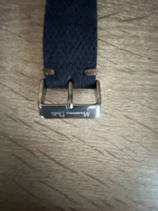 Reloj Massimo Dutti Azul y Plateado
