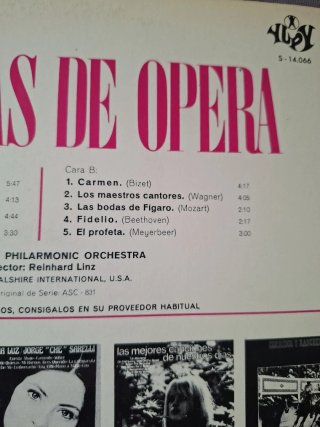 Vinilo Marchas de Ópera