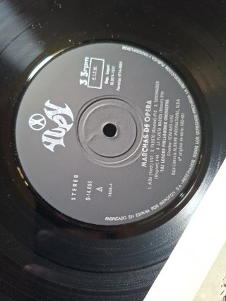Vinilo Marchas de Ópera