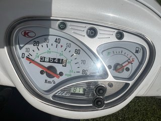 Kymco Like 49cc Scooter Blanca