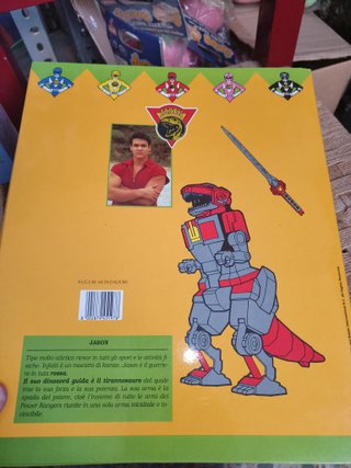 Lote articulos vintage años 90 Power Rangers