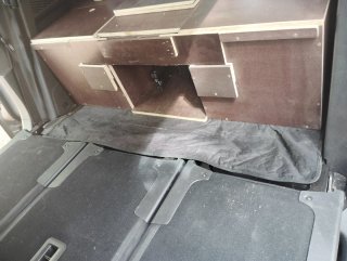 Mueble Camper con Cocina y Almacenamiento
