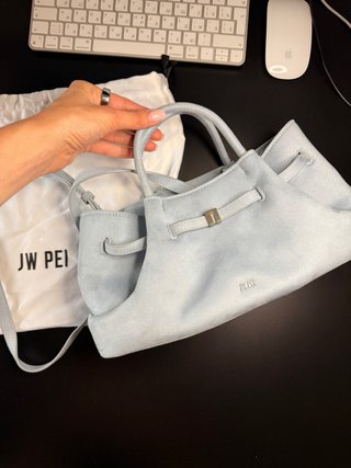 Bolso JW PEI azul/gris