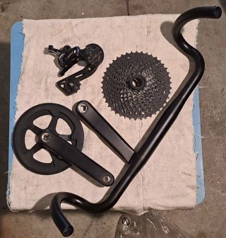 Componenti Gravel Triban 120 10v