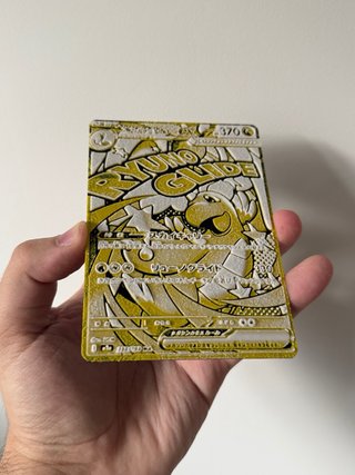 Carta TGC Pokémon Mega-Dragonite EX 3D Relieve JP