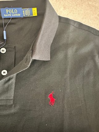 Polo Ralph Lauren Negro Talla M Hombre