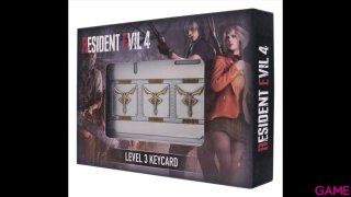 Réplica Metal Resident Evil 4 Level 3 Keycards