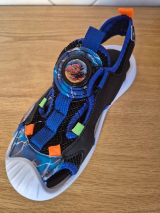 Sandalias Marvel Spiderman con Luces,sin usar