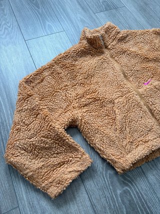 Nike Sportswear Swoosh Sherpa Fleece Cropped