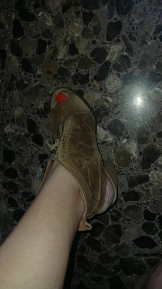 Botines Beige/Marrón con Cremallera