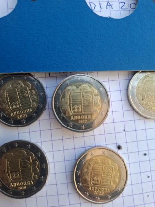 Monedas 2 Euros Andorra