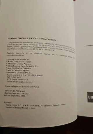 Teoría del derecho