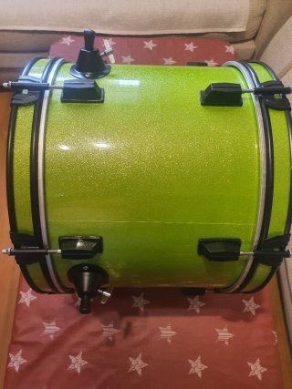Bombo de batería acústica 16 regalo maza casera