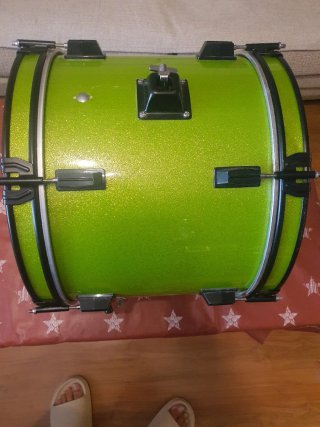 Bombo de batería acústica 16 regalo maza casera